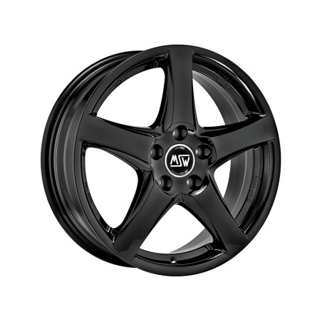 Jante MSW MSW 78 17x6.5 Noir / Brillant