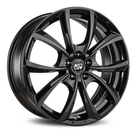 Jante MSW MSW 27 17x7.5 Noir / Brillant
