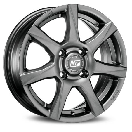 Jante MSW MSW 77 17x7.5 Gris Foncé / Anthracite