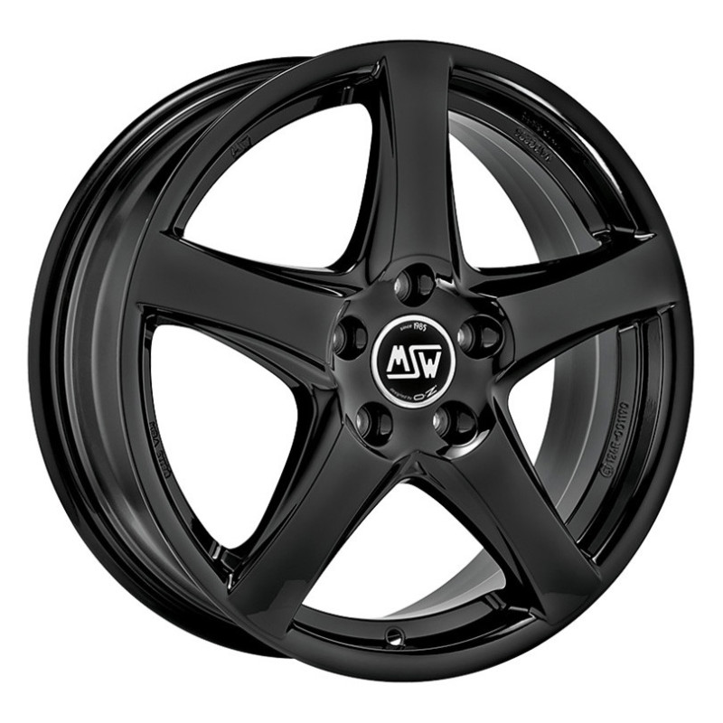 Jante MSW MSW 78 17x6.5 Noir / Brillant