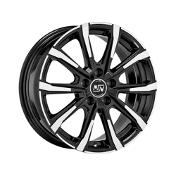 Jante MSW MSW 79 17x7 Noir / Brillant