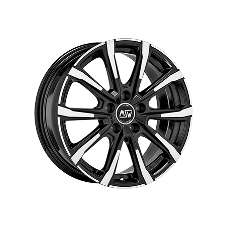 Jante MSW MSW 79 17x7 Noir / Brillant