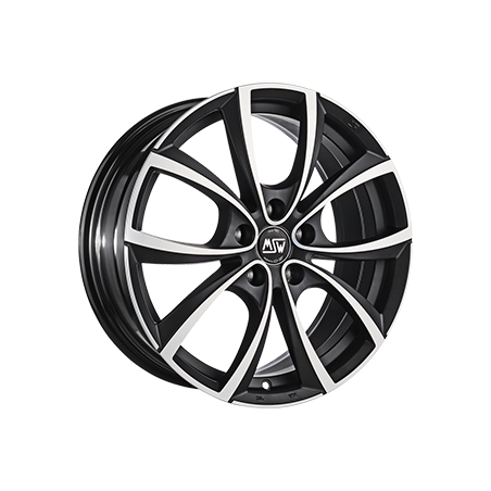 Jante MSW MSW 27 17x7.5 Noir / Brillant