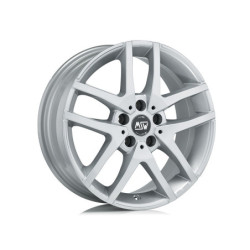 Jante MSW MSW 28 17x7 Gris Argenté / Poli