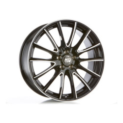 Jante MSW MSW 86 17x7.5 Noir / Brillant
