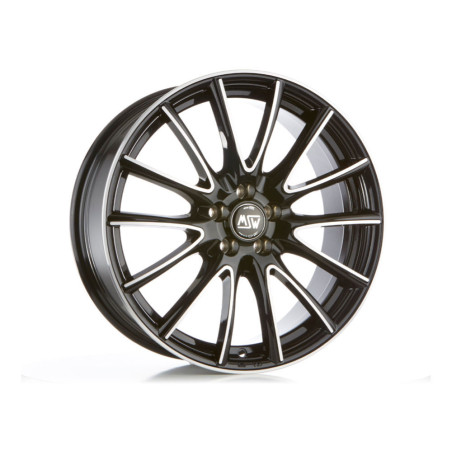 Jante MSW MSW 86 17x7.5 Noir / Brillant