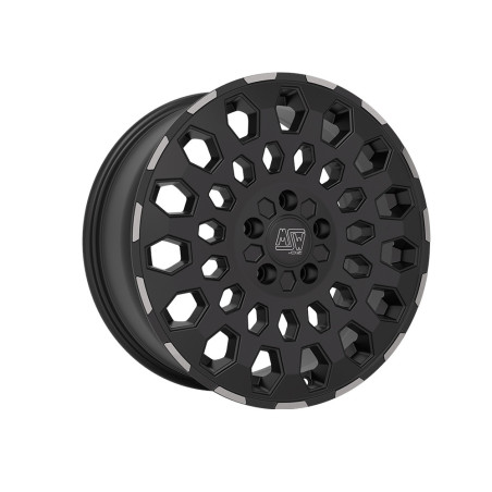 Jante MSW MSW 99 Van 17x8 Noir Mat / Satiné