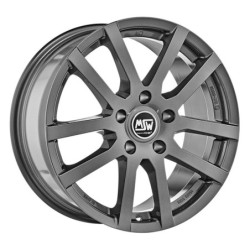 Jante MSW MSW 22 16x6.5 Gris Foncé / Anthracite