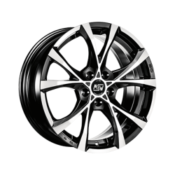Jante MSW MSW Cross Over 16x7 Noir / Brillant