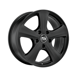 Jante MSW MSW 19 W 16x7.5 Noir Mat / Satiné