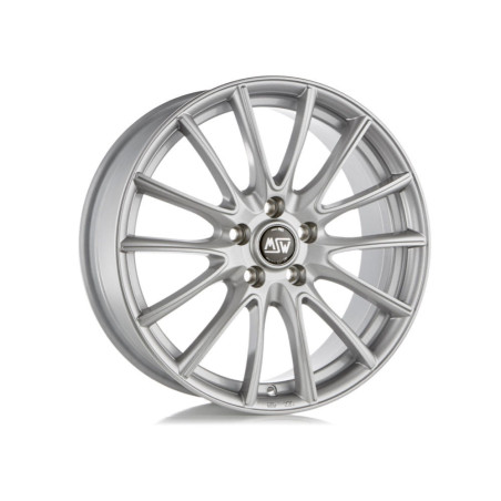 Jante MSW MSW 86 16x6.5 Gris Argenté / Poli