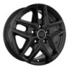 Jante MSW MSW 40 Van 16x6.5 Noir / Brillant