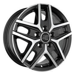 Jante MSW MSW 40 Van 16x6.5 Noir / Brillant