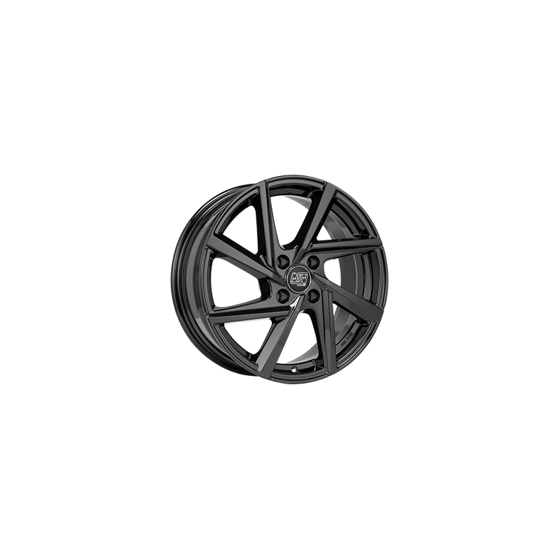 Jante MSW MSW 80-4 16x6.5 Noir / Brillant