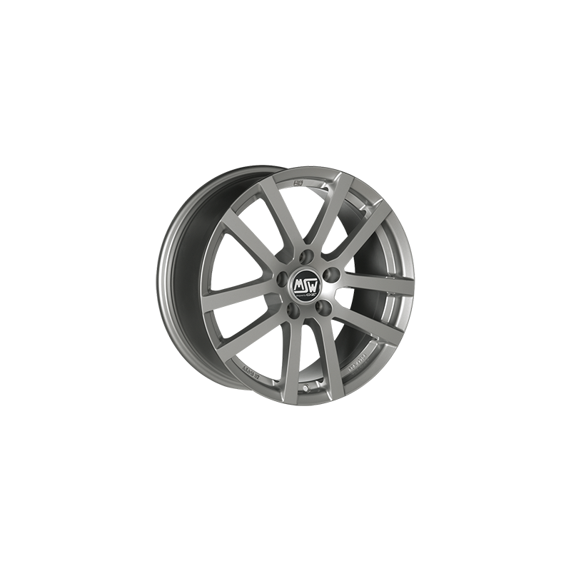 Jante MSW MSW 22 16x6.5 Gris Argenté / Poli