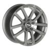 Jante MSW MSW 22 16x6.5 Gris Argenté / Poli