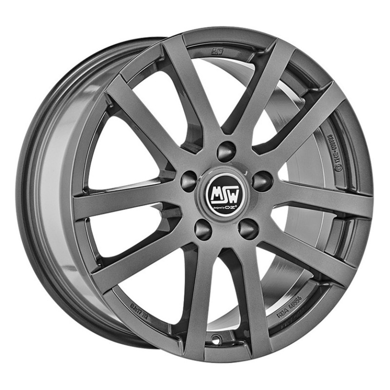 Jante MSW MSW 22 15x6 Gris Foncé / Anthracite