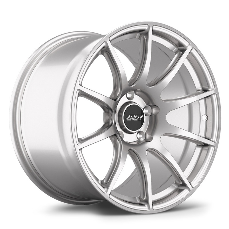 Jante Apex SM-10 18x11 Gris Argenté / Poli