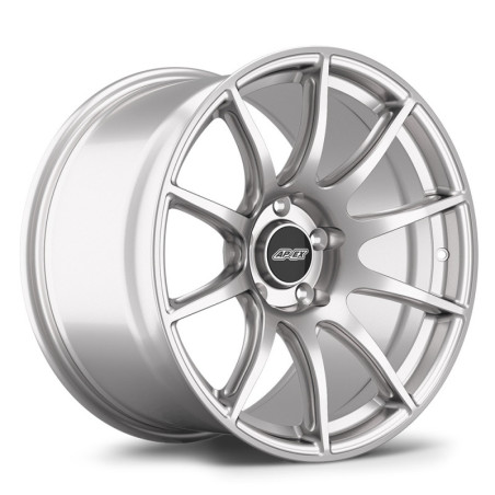Jante Apex SM-10 18x11 Gris Argenté / Poli