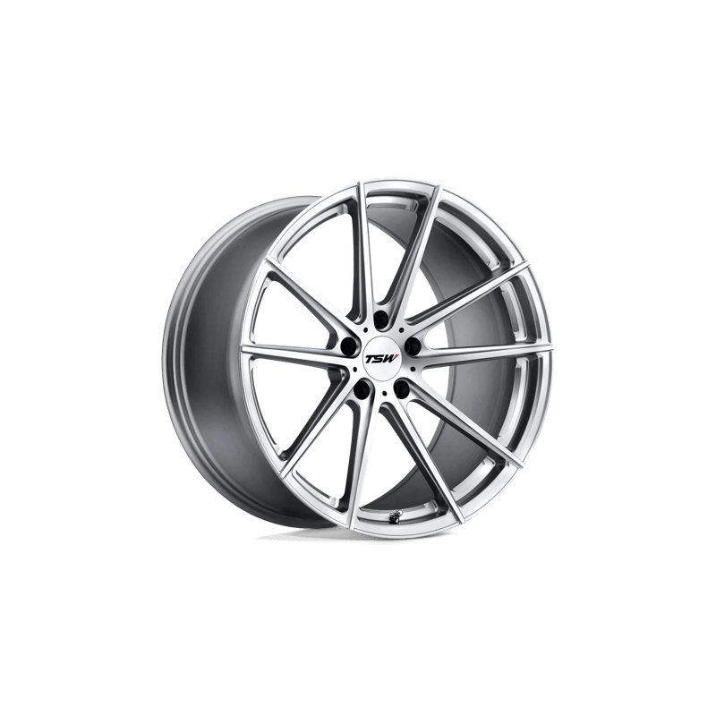 Jante TSW Bathurst 20x9 Gris Argenté / Poli