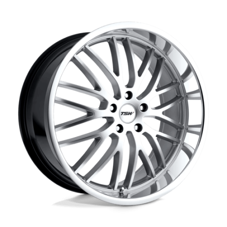 Jante TSW Snetterton 19x8 Gris Argenté / Poli