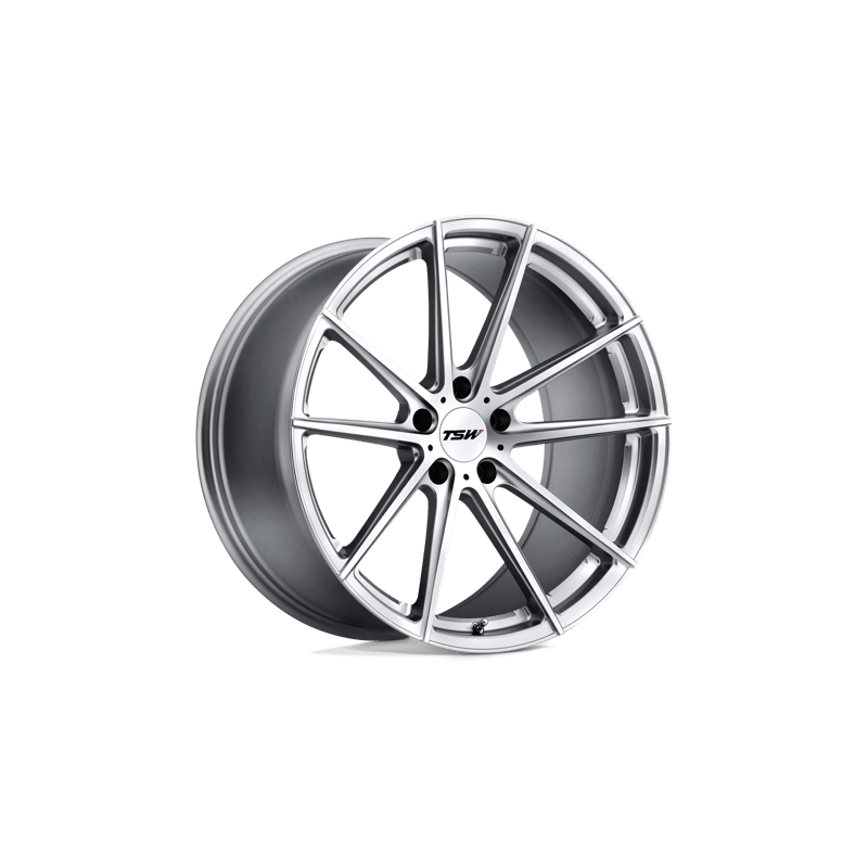 Jante TSW Bathurst 20x9 Gris Argenté / Poli