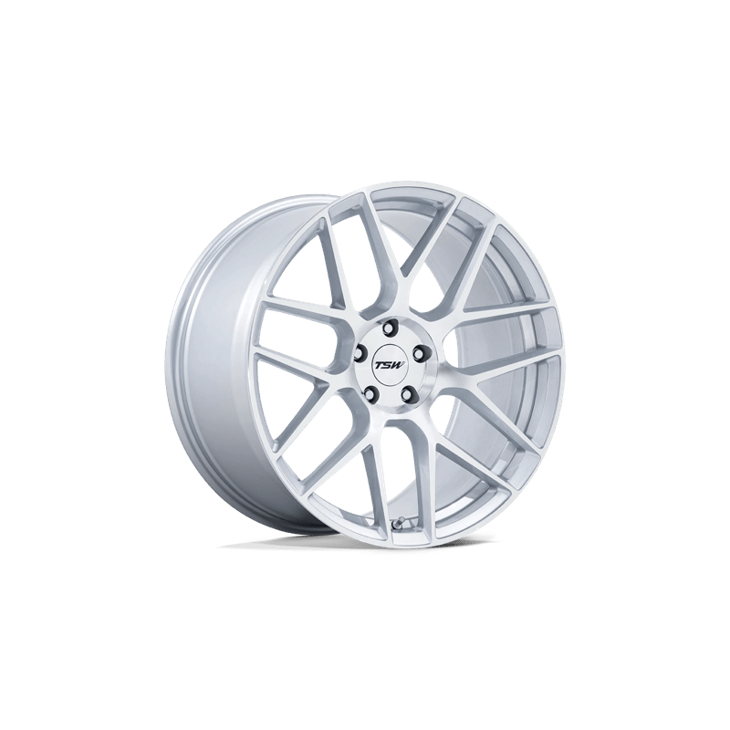 Jante TSW TW002 Lasarthe 17x8 Gris Argenté / Poli