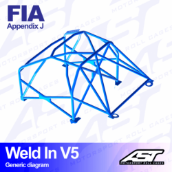 Arceau AST Rollcages V5 Subaru Impreza GRB