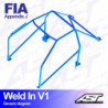 Arceau 8 Points à Souder AST Rollcages V1 pour Mercedes C123 - FIA