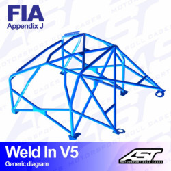 Arceau AST Rollcages V5 Lancia Delta