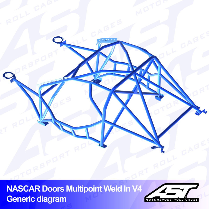 Arceau AST Rollcages V4 Toyota Supra MK3 (A70)