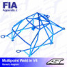 Arceau 10 Points à Souder AST Rollcages V4 pour Citroen AX - FIA