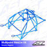 Arceau 10 Points à Souder AST Rollcages V4 pour VW Golf 4 - 3 Portes (4 Motion)