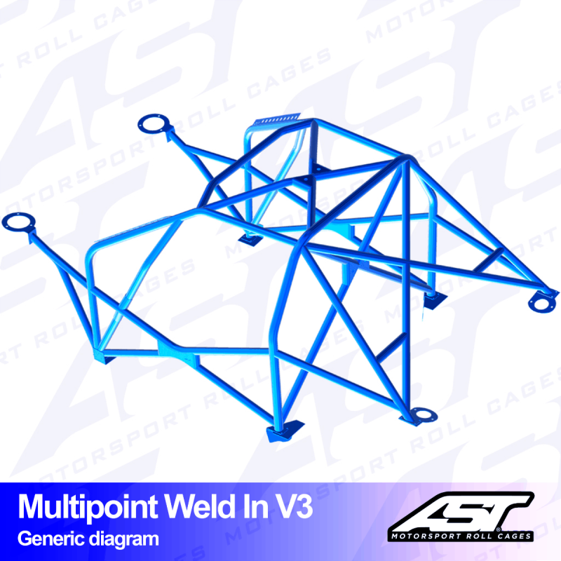 Arceau AST Rollcages V3 VW Golf 4
