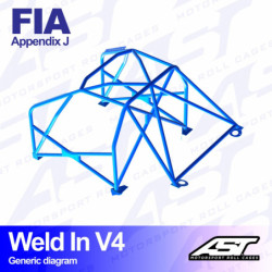 Arceau AST Rollcages V4 Volvo 142