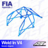 Arceau 8 Points à Souder AST Rollcages V4 pour Volvo 240 - FIA