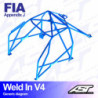 Arceau 8 Points à Souder AST Rollcages V4 pour VW Golf 2 - FIA