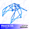 Arceau 8 Points à Souder AST Rollcages V4 pour VW Golf 4 - 3 Portes (4 Motion)