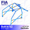 Arceau 8 Points à Boulonner AST Rollcages V3 pour Volvo 144 - FIA