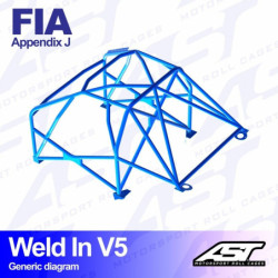 Arceau AST Rollcages V5 VW Polo 6R (09-17)