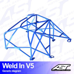 Arceau AST Rollcages V5 VW Scirocco