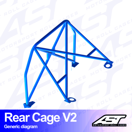 Arceau AST Rollcages V2 Fiat 500 Abarth