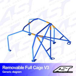 Arceau AST Rollcages V3 VW Polo 6R (09-17)