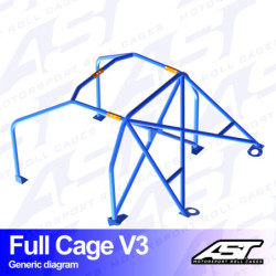 Arceau AST Rollcages V3 VW Golf 4