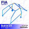 Arceau 8 Points à Boulonner AST Rollcages V2 pour Volvo 144 - FIA