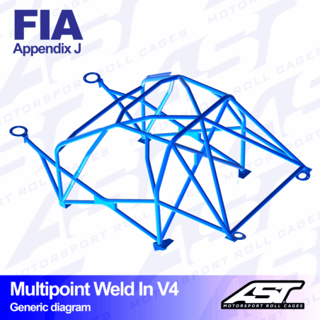 Arceau AST Rollcages V4 BMW Série 3 E46 (98-06)