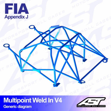 Arceau AST Rollcages V4 BMW Série 3 E9X (05-12)
