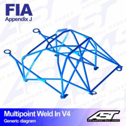 Arceau AST Rollcages V4 Renault Clio 3