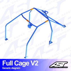 Arceau 6 Points à Souder AST Rollcages V2 pour BMW Z3