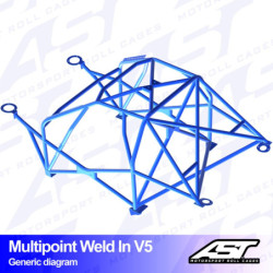 Arceau AST Rollcages V5 Audi S3
